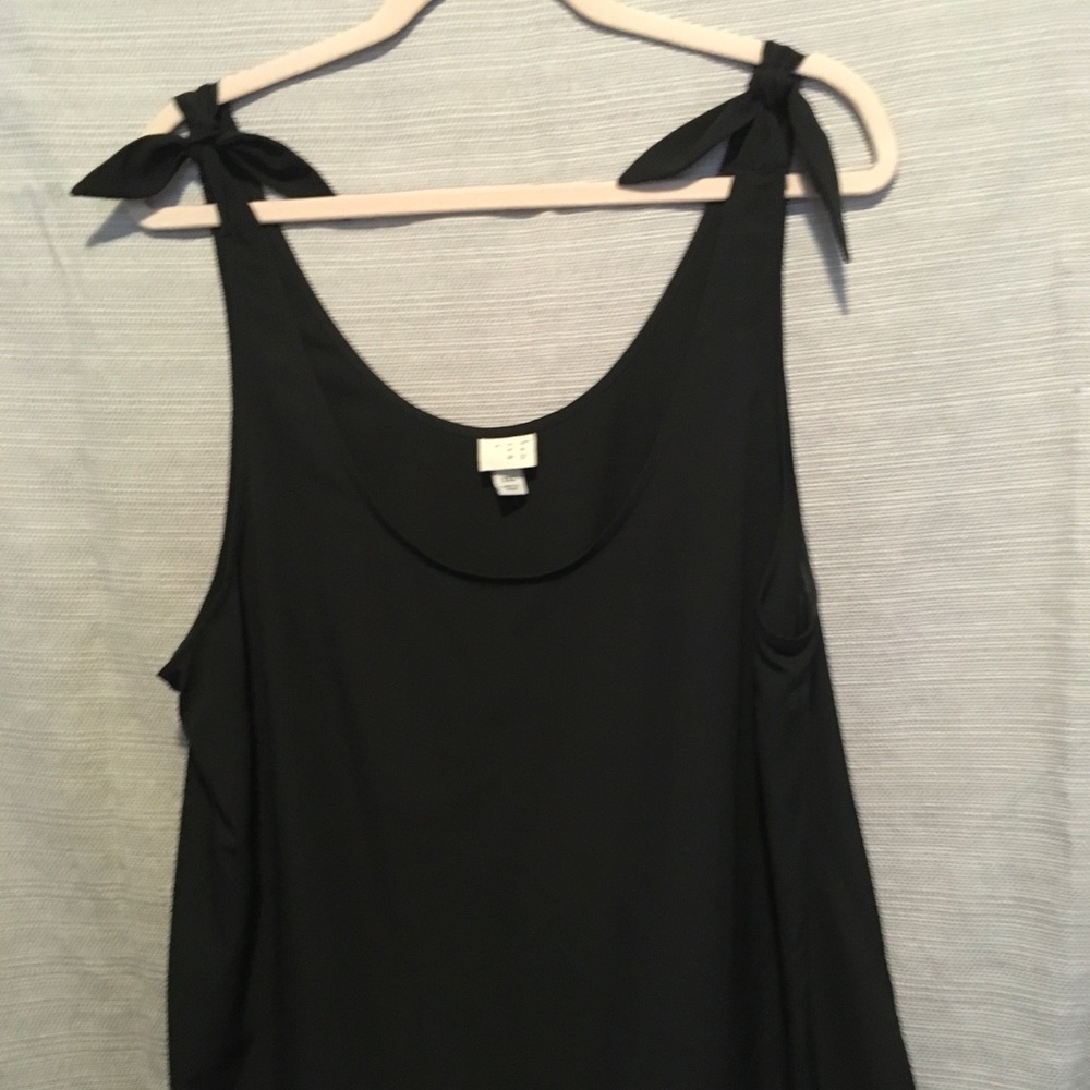 A New Day; Tied Shoulder sleeveless blouse